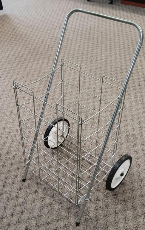 Aluminum Rolling, Folding Shopping Cart