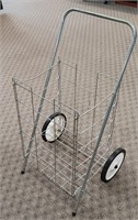 Aluminum Rolling, Folding Shopping Cart
