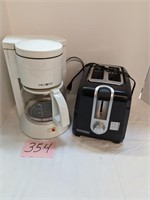Kitchen Toaster & Coffee Pot