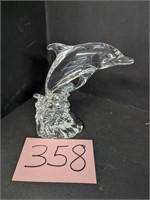 Crystal Dolphin Figure