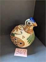 Stone Ware Decorated Bird