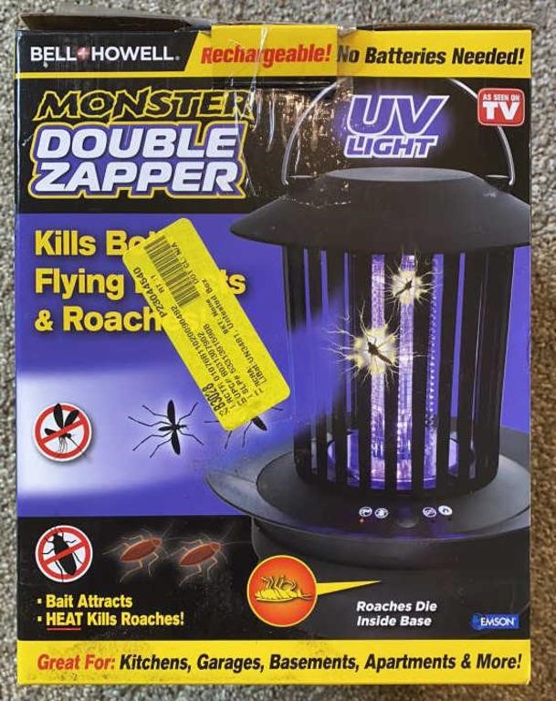 Rechargeable Monster Double Bug Zapper
