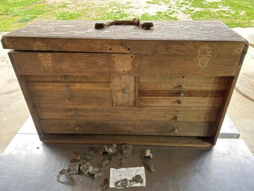Antique H. Gerstner & Sons tool chest.