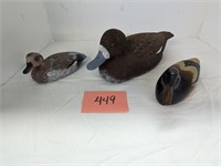 Wood Painted Ducks