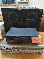 8 Track Player - Sony Player & Speakers