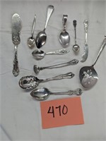 Lot of Sterling Silver Spoons