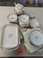 Royal Selection Porcelain China Set