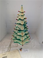 Blow Mold Christmas Tree - Org Box