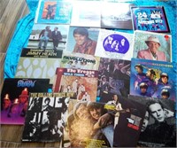 B - MIXED LOT OF RECORD ALBUMS (R23)