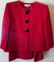 V - TAHARI 2-PIECE SUIT SIZE 16 (R37)