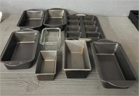 Variety of Bread Pans