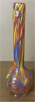 Hand blown Multi-Color Cavalier Glass Vase