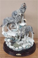 The Canadian Wilderness Wolves Statue
