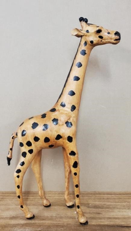Leather Wrapped Giraffe