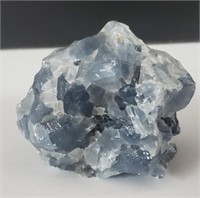 Blue Calcite Mineral From Mexico