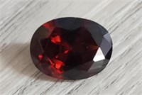 Pigeon Blood Red Ruby Faceted Gemstone