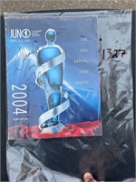 #1327 Autographed 2004 Juno Awards