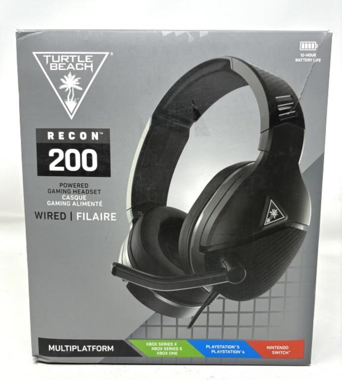 Turtle Beach Recon 200 Wired Gaming Headset *