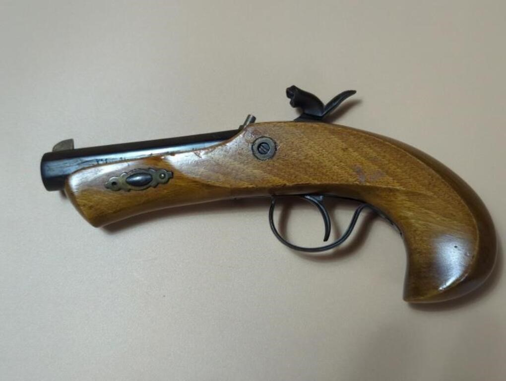 Antique Hopkins & Allen Black Powder Pistol 41