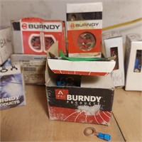 12 x BOXES OF BURNDY MISC CONNECTORS