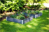 Urbana 4x4x11 Garden Bed, 2 Pack ( In Box)