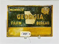 Georgia Farm Bureau Member Sign