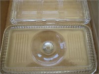 Refidegerator lids and misc glassware
