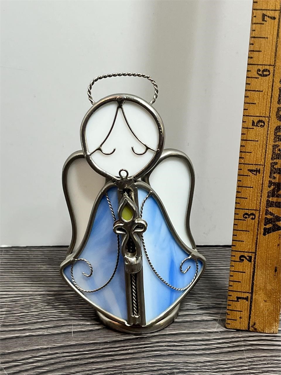 Stained Glass Angel Sun Catcher