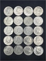 10 Dollar Roll of Kennedy Half Dollar Coins