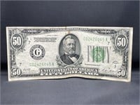 1928 50 Dollar Bill