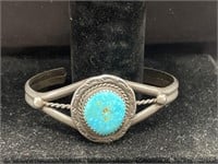 Turqoise Adjustable Cuff Bracelet
