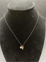 Fred Meyer 14k A Puppy Paw Necklace