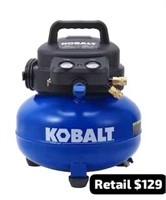 Kobalt Portable 150 PSI Pancake Air Compressor