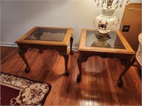 Matching end tables 27x24x22" high - removable