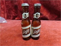 Pair Salt & Pepper Schlitz Beer shakers.