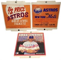 Vintage Baseball Cardboard Cutouts