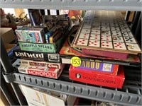 1 Shelf of Board Games