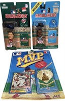 MLB Figures and Rookie Card Set