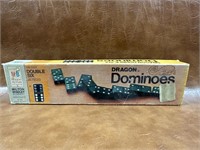 Vintage Dragon MB Dominoes