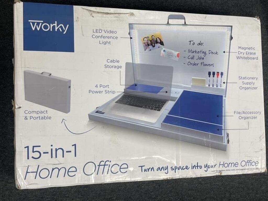 WORKY 15 IN 1 HOME OFFICE