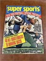 1974 Dell Super Sports Pro Football Special