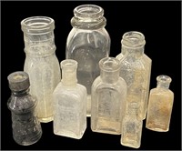 Vintage Pharmacy Bottles
