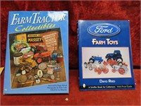 (2)Farm toys & Ford collecting books.