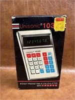 Vintage Unisonic 1034 8 Digit Pocketable