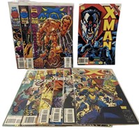 X Man and X Factor Comic Books