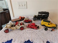 Toy Car Lot. Replicas. Bank. Ertl.