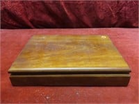 Vintage Well made jewelry wood box.