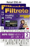 Filtrete air filter 2 pack