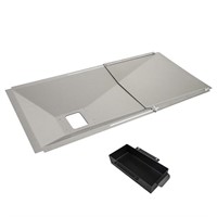 Adjustable Grease Tray With Catch Pan, Universal