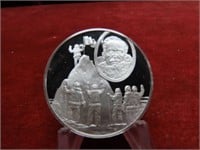 Franklin Mint Sterling silver medallion. Historic